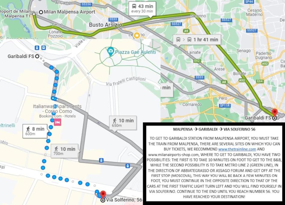 Apartamento Taxi No-need - Metro, Train Station, Nightlife And Restaurants Milán